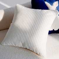 Offres Spéciales en gros brodé coton toile housse de coussin décoratif maison oreiller couvre pour canapé