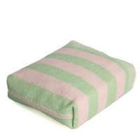 Pochette de toilette en tissu éponge rayé, essentiels pour les vacances d'été, pour la plage, la piscine, les vacances, sac organisateur de crème solaire