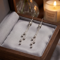 Anting Hoop EZ20 Perak Sterling 925 Berlapis Emas 18K Rhodium dengan Zirkon, Anting Stylish Unisex untuk Pemakaian Sehari-hari, Pesta, Grosir