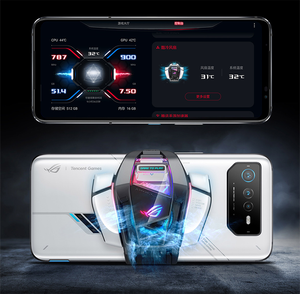 Téléphone de jeu RO G 6 <span class=keywords><strong>5G</strong></span> d'origine 6.78 "165Hz SN8 + Gen1 6000mAh charge rapide 65W 64MP RO G 6 téléphone portable de jeu - Product Image 5