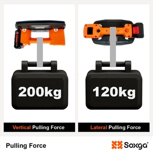 Ventouse à main avec système de pompe électrique intelligent, outil de levage robuste pour carrelage et verre, capacité de charge 3,4 kg - Product Image 4