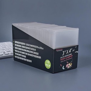 Protezione per <span class=keywords><strong>Carte</strong></span> in PVC Trasparente di Alta Qualità per <span class=keywords><strong>Carte</strong></span> Collezionabili Pokémon, Yu-Gi-Oh, One Piece - Product Image 3