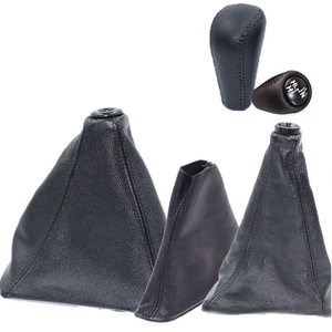 Funda Protectora de Cuero para Palanca de Cambios y Freno de Mano para <span class=keywords><strong>Toyota</strong></span> <span class=keywords><strong>Land</strong></span> <span class=keywords><strong>Cruiser</strong></span> Prado <span class=keywords><strong>120</strong></span> 2002 2003 2004 2005 2006 2007 2008 2009 - Product Image 1