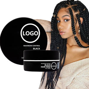 OEM ODM superventas rojo extremo fuerte retención trenza un gel logotipo personalizado peinado pomada <span class=keywords><strong>cera</strong></span> frizz para control de bordes texturizin - Product Image 5