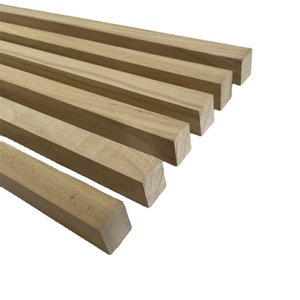 Barras redondas <span class=keywords><strong>de</strong></span> <span class=keywords><strong>madera</strong></span> para manualidades y palos <span class=keywords><strong>de</strong></span> <span class=keywords><strong>madera</strong></span>, <span class=keywords><strong>3</strong></span>/8x24 pulgadas, Sin terminar, DIY - Product Image 1