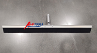 AMF-Outils de finition pour béton, balai à dos en aluminium, brosse, outils à main pour l'application de surfaces en béton antidérapant à finition fine