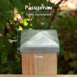 उच्च गुणवत्ता वाले अनुकूलित बगीचे सजावट धातु कास्ट एल्यूमीनियम बाड़ पोस्ट एंड कैप - Product Image 4