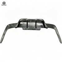 Lèvre arrière en fibre de carbone F06 F12 F13 M6 pour BMW Série 6 F06 F12 F13 M6, diffuseur de pare-chocs style V, kit de tuning, pièces de carrosserie