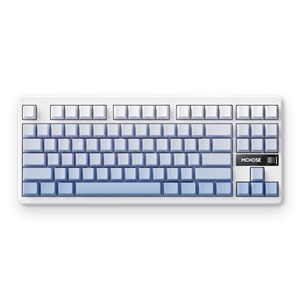 คีย์บอร์ด G87 RGB Backlit Hot Swappable Anti Ghosting สำหรับเดสก์ท็อป แท็บเล็ต แล็ปท็อป คีย์บอร์ดเกมมิ่งแบบมีสาย Mechanical OEM Custom Ke - Product Image 1