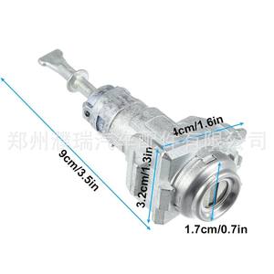 Cilindro de Cerradura de Puerta para Kia Optima K5 819702TA00 81970-2TA00, Cerradura Cilíndrica con 2 Llaves - Product Image 3