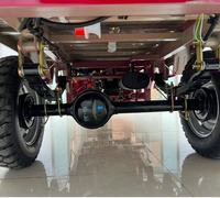 Moto à trois roues à carrosserie ouverte, automatique, facile à manœuvrer, moteur à essence, véhicule de transport de marchandises à haute capacité de charge