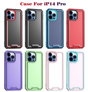 Custodia protettiva completa per telefono per <span class=keywords><strong>iPhone</strong></span> 14 13 <span class=keywords><strong>12</strong></span> 11 Pro Max paraurti 3 in 1 custodia Mobile per <span class=keywords><strong>iPhone</strong></span> 14 Plus - Product Image 2