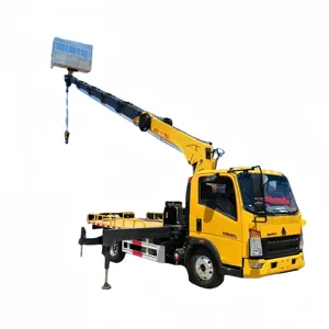 New HOWO aerial work truck 20 meters straight arm aerial work