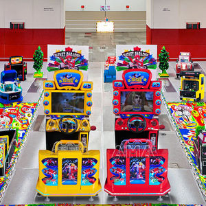 AMA Parque de Atracciones que funciona con monedas Kids Outrun Arcade Car Racing Video Simulator Game Machine <span class=keywords><strong>Toys</strong></span> "<span class=keywords><strong>R</strong></span>" <span class=keywords><strong>Us</strong></span> Park Arcade Game Machine - Product Image 1