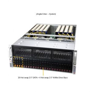 Servidor Supermicro GPU A+ As-4125GS-TNRT DP AMD EPYC 4U con hasta 8 GPU de Conexión Directa PCIe, Servidor en Rack en Stock - Product Image 2