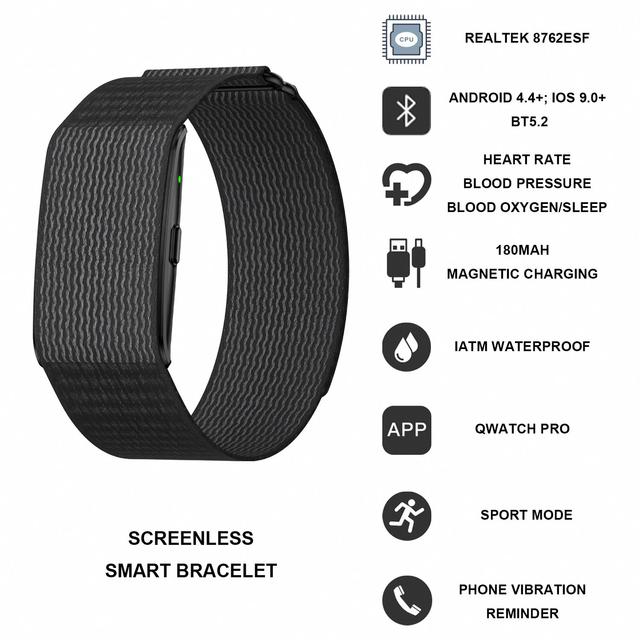 ERON H59 Max Smart Bracelet Activity Tracker Heart Rate Monitor HRV Nylon Silicone Strap Waterproof Fitness Tracker Smart Band