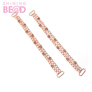 Nouvelle Collection 2026 : Chaîne de Connexion pour Maillots de Bain et Tenues de Plage Femme, Anneaux Dorés en Strass AB, Ceintures et Accessoires pour Chaussures - Product Image 5