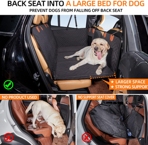 VENTE FLASH - Coussin de voiture pour animaux de compagnie de grande taille, anti-rayures, imperméable, pour siège arrière de voiture - Product Image 6