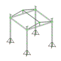 Système de treillis en aluminium pour scène, treillis en boîte pour éclairage de scène de concert et support de treillis de toit