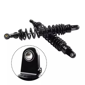 Nouveau ressort 8.5mm 375mm 400mm 420mm <span class=keywords><strong>amortisseur</strong></span> pour Atv <span class=keywords><strong>Quad</strong></span> Gokat remplacer moto tout noir - Product Image 3