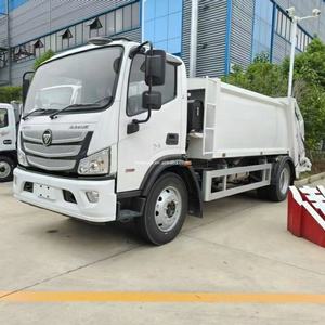 Nouveau Foton Forland 4*2 6 roues RHD 14CBM 16cbm <span class=keywords><strong>assainissement</strong></span> Compression ordures ramasser camions ordures compacteur <span class=keywords><strong>prix</strong></span> du <span class=keywords><strong>camion</strong></span> - Product Image 2