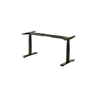 Pour table de bureau électrique moderne à 3 pieds en forme de L, inclinable à 90-120-180 degrés, avec cadre de bureau réglable en hauteur et assemblage facile