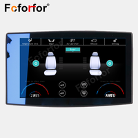 Panneau d'air conditionné pour Audi A8 2005-2011 Écran de contrôle du climatiseur avec bouton de volume
