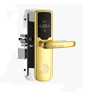 ระบบล็อคประตูอัจฉริยะสำหรับโรงแรม YELOCK Factory Zinc Waterproof Electronic Hotel Lock System พร้อมคีย์การ์ด สวิตช์ และซอฟต์แวร์จัดการฟรี รุ่น YE-RF1008 - Product Image 4