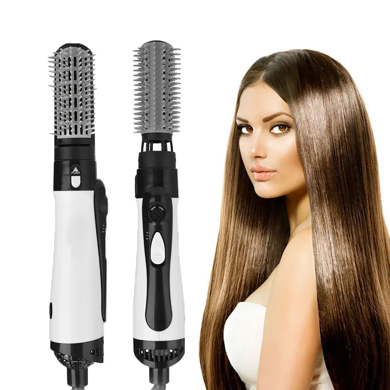 Secador de cabelo e Ar Quente Escova Profissional Negativo Ionic Ceramic Styler Volumizer Leve Um Passo Sopro Escova Styling Ferramenta