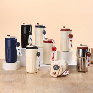 Bicchiere sottovuoto isolato con Display temperatura in acciaio inox <span class=keywords><strong>Thermos</strong></span> <span class=keywords><strong>tazza</strong></span> di caffè temperatura intelligente <span class=keywords><strong>tazza</strong></span> - Product Image 3