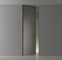 Moderne Simple Invisible Encastré Sans Cadre Porte en Bois Plafond Hauteur Porte Chambre Cachée Porte Intérieure