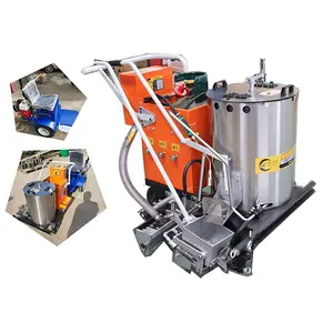 Hand-push Automatic Thermoplastic Road Marking Machine Hot Melt Road Line Marking Machine With Moped