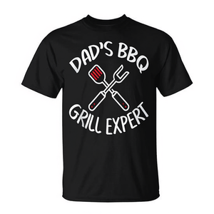 T-shirt Dads Bbq Grill Expert pour hommes, femmes et enfants, cadeau pour la fête des pères - Product Image 2