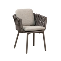 Meubles d'extérieur en aluminium, chaise de patio extérieure, table basse de piscine, chaise de resort