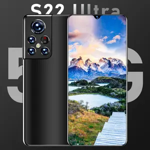 USA UK S22U 6.93英寸屏幕高清视频手机高品质热卖廉价解锁智能手机