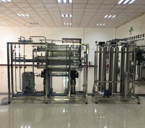 Automatische 250LPH Tweetraps Ro En Edi Water Systeem Osmose Inversa Industriële Waterzuiveringsinstallatie Voor Hemodialyse - Product Image 2