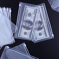 Pochettes à fermeture éclair pour espèces, Classeur de présentation, Système de budget, Organisateur de classeur étanche format A6 A5