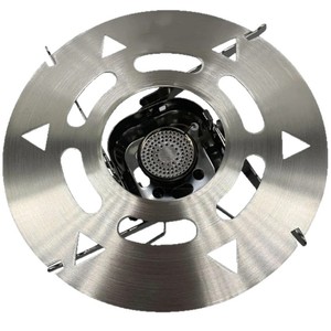 Iwatani CB-JCB accessori per stufe portatili: staffa antiscivolo per griglia <span class=keywords><strong>stufa</strong></span> in acciaio inox scudo termico perforato - Product Image 1