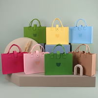 Sac fourre-tout en feutre de laine personnalisé pour cadeaux d'entreprise, sac à main polyvalent pour femme à prix abordable, idéal pour le shopping, les voyages et le rangement
