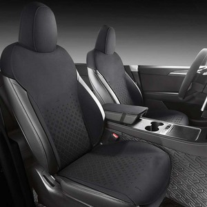 ชุดหุ้มเบาะรถยนต์หนังกลับอัลคันทาร่าแบบสปอร์ต ดีไซน์พิเศษ สำหรับรถเทสล่า รุ่น <span class=keywords><strong>3</strong></span>  ครบชุด ใช้ได้ทุกฤดู - Product Image 5
