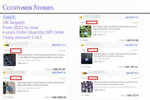 จี้หัวใจพีชคริสตัลธรรมชาติสำหรับผู้หญิงสร้อยคอหัวใจโค้งเล็ก - Product Image 6