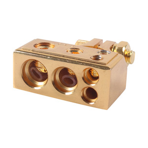 Screw <b>Terminals</b> Brass 33 Positions Car Audio Battery <b>Terminal</b> Positive Negative Pair - Product Image 5