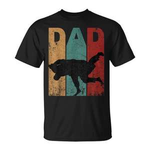 T-shirt vintage Jiu Jitsu pour papa, cadeau pour la fête des pères, vêtements décontractés pour hommes - Product Image 1
