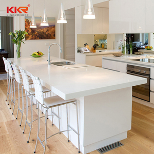 Đá Nhân Tạo Nhà Bếp Bằng Đá Cẩm Thạch Countertop Bề Mặt Rắn Acrylic Truy Cập Hàng Đầu - Product Image 4