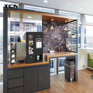 TCN <span class=keywords><strong>24H</strong></span> <span class=keywords><strong>Mini</strong></span> distributeur automatique de café intelligent auto-vendu Distributeur automatique Carte de crédit Paiements par code QR pour les entreprises - Product Image 5