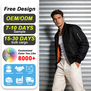 批发有竞争力的价格，优质保暖加厚男士飞行员夹克，Ropa De Abrigo 防水防风飞行员夹克 - Product Image 4
