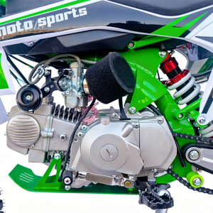Nueva <span class=keywords><strong>Motocross</strong></span> <span class=keywords><strong>Mini</strong></span> de 125cc con Color Personalizado, 2 Ruedas, Neumáticos Anchos, Motor de Gasolina, Amortiguador, 4 Velocidades y Frenos de Disco Hidráulicos - Product Image 2