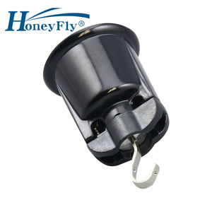 HoneyFly E26 support de douille de lampe 250V 4A 660W bakélite <span class=keywords><strong>plafond</strong></span> suspendu arbre de noël base d'<span class=keywords><strong>ampoule</strong></span> avec <span class=keywords><strong>crochet</strong></span> - Product Image 1