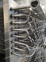 Évaporateur IQF pour refroidisseur d'air, congélateur tunnel spiralé, évaporateur à congélation rapide, unité en acier inoxydable pour la congélation des fruits de mer et des légumes