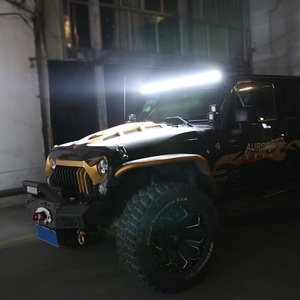 פנסי לד אוניברסליים לשטח 20 אינץ' שורה אחת, תאורה משולבת נקודתית/רחבת, להרכבה על גריל ופגוש - Product Image 4